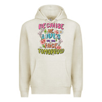 Oatmeal Heather because he lives face tomorrow Premium Hoodie - MaliasSmallBusiness