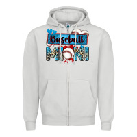 Dove Grey baseball mini with leopard Zipper Hoodie - Zillion Design Studio