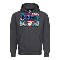 Smoke baseball mini with leopard Zipper Hoodie - Zillion Design Studio