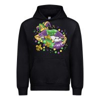 Black mardi gras lips Urban Hoodie - MaliasSmallBusiness