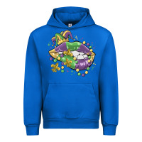 Cobalt mardi gras lips Urban Hoodie - MaliasSmallBusiness