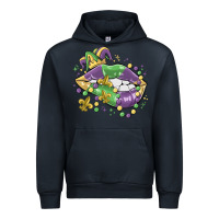 Navy mardi gras lips Urban Hoodie - MaliasSmallBusiness