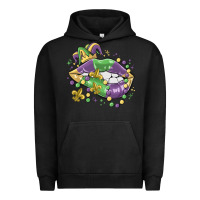 Pigment Black mardi gras lips Urban Hoodie - MaliasSmallBusiness