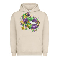 Pigment French Oak mardi gras lips Urban Hoodie - MaliasSmallBusiness