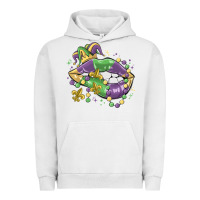 Pigment Lunar Rock mardi gras lips Urban Hoodie - MaliasSmallBusiness