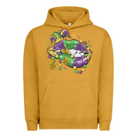Pigment Peanut Butter mardi gras lips Urban Hoodie - MaliasSmallBusiness
