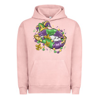 Pigment Salmon mardi gras lips Urban Hoodie - MaliasSmallBusiness