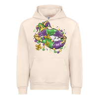 Sandshell mardi gras lips Urban Hoodie - MaliasSmallBusiness