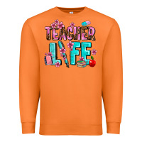 Carrot teacher life Premium Sweatshirt - AdoDesignShop