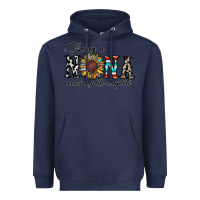 Navy being nana makes my life complate Heavyweight Hoodie - CowhideDigitalArt