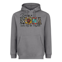 Storm being nana makes my life complate Heavyweight Hoodie - CowhideDigitalArt