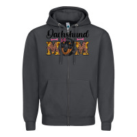 Smoke western dachshund mom Zipper Hoodie - RanaPortraitStore