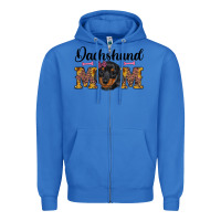 True Royal western dachshund mom Zipper Hoodie - RanaPortraitStore