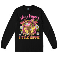 Black stay trippy little hippie tbw Long Sleeve Tee - texasbilliewilder