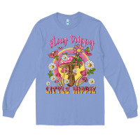 Colony Blue stay trippy little hippie tbw Long Sleeve Tee - texasbilliewilder