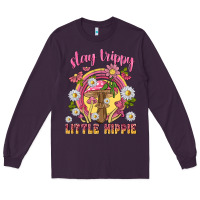 Plum stay trippy little hippie tbw Long Sleeve Tee - texasbilliewilder