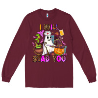 Burgundy i will stab you nurse Long Sleeve Tee - AdoDesignShop