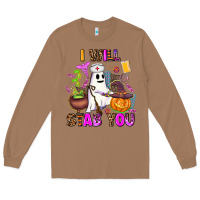 Toasted Coconut i will stab you nurse Long Sleeve Tee - AdoDesignShop