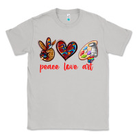Moon Dust peace love art Classic Tee - texasbilliewilder
