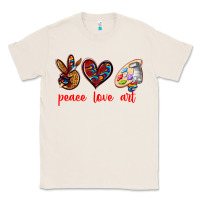 Natural peace love art Classic Tee - texasbilliewilder