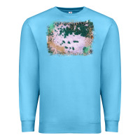 Ocean Blue Western Green Cowhide Frame Premium Sweatshirt - Bettercallsaul