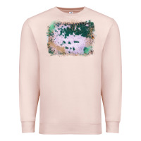 Pale Pink Western Green Cowhide Frame Premium Sweatshirt - Bettercallsaul