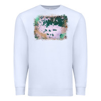 White Western Green Cowhide Frame Premium Sweatshirt - Bettercallsaul