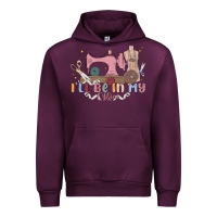 Mauve Wine ill be in my office Urban Hoodie - MaliasSmallBusiness