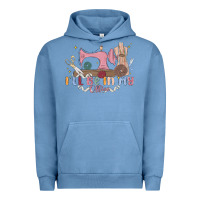 Pigment Pebble Blue ill be in my office Urban Hoodie - MaliasSmallBusiness