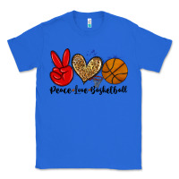 True Royal peace love basketball Classic Tee - Zillion Design Studio