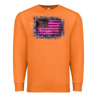 Carrot Old Leopard American Flag Premium Sweatshirt - Bettercallsaul