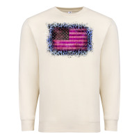 Sandshell Old Leopard American Flag Premium Sweatshirt - Bettercallsaul