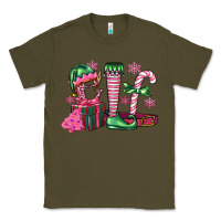 Army Green elf Classic Tee - FaDigitalArtStudio