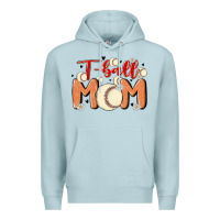 Blue Mist t ball mom Premium Hoodie - MaliasSmallBusiness