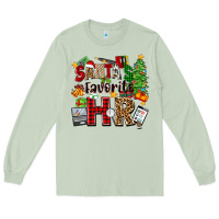 Matcha santa's favorite hr Long Sleeve Tee - Zillion Design Studio
