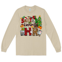 Mushroom santa's favorite hr Long Sleeve Tee - Zillion Design Studio