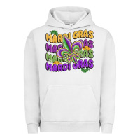 Pigment Lunar Rock mardi gras with fleur de lis Urban Hoodie - MaliasSmallBusiness
