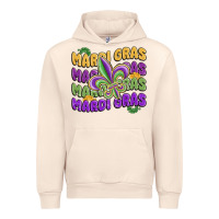 Sandshell mardi gras with fleur de lis Urban Hoodie - MaliasSmallBusiness