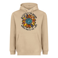 Mushroom blessed is the nation whose god is the lord Heavyweight Hoodie - CowhideDigitalArt