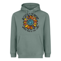 Sage blessed is the nation whose god is the lord Heavyweight Hoodie - CowhideDigitalArt
