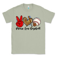 Matcha peace love baseball Classic Tee - Zillion Design Studio