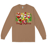 Toasted Coconut merry christmas wine glasses Long Sleeve Tee - Zillion Design Studio