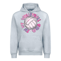 Heather Grey in my volleyball era Urban Hoodie - MaliasSmallBusiness