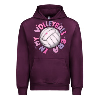 Mauve Wine in my volleyball era Urban Hoodie - MaliasSmallBusiness