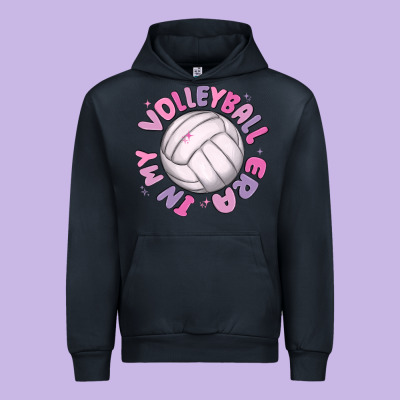 In My Volleyball Era Urban Hoodie Designed By Maliassmallbusiness