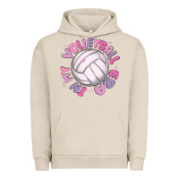 Pigment French Oak in my volleyball era Urban Hoodie - MaliasSmallBusiness