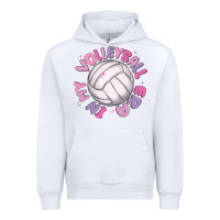 White in my volleyball era Urban Hoodie - MaliasSmallBusiness
