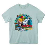 Arona beach please Heavy Core Tee - CowhideDigitalArt