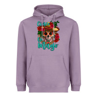 Lavender cinco de mayo skull Heavyweight Hoodie - HRA Design Shop