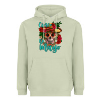 Matcha cinco de mayo skull Heavyweight Hoodie - HRA Design Shop